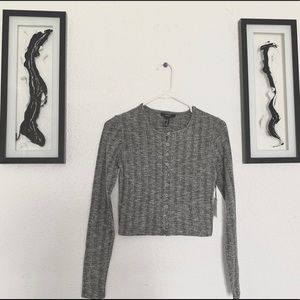 Button up gray shirt